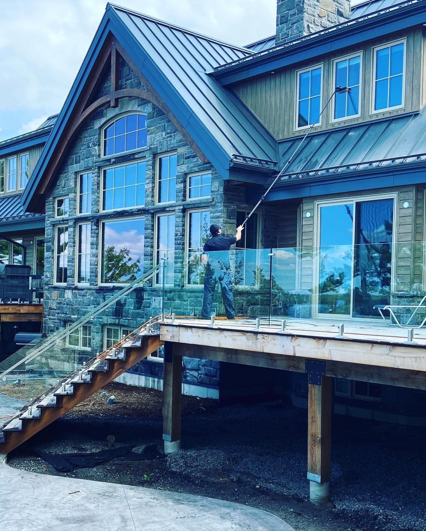 Premium window cleaning service